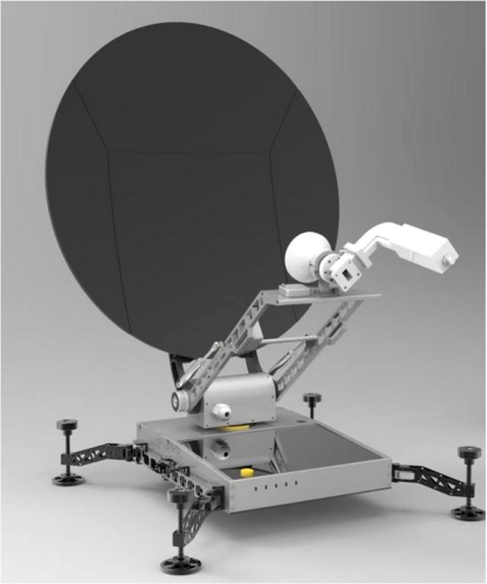 Ku便携自动卫星基站（0.6m加强型，公网固话+互联网）